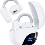 Wireless Bluetooth Headphones 80Hrs Playtime Ear Buds with Earhooks K09