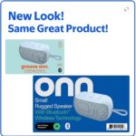 Small Rugged Bluetooth Wireless Speaker, Blue | Rugged Design, Wireless Connectivity, Portable, Blue Color - Image 3