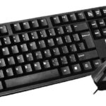 Generic QR-70 Wired Keyboard with Optical Mouse