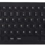 Generic Silicone Keyboard Lightweight Portable Silent Comfortable USB Wired for PC, and (Black), Genericm2kbvnc0oq-13