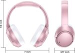 Active Noise Cancelling Headphones 120H Long Playtime, 6 ENC Mic, Wireless Over-Ear Bluetooth 6.0 Headphones, Hi-Res Audio, Memory Foam Earcup, Transparency Mode ANC Headphone for Travel Office - Image 8