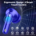 Wireless Earbuds, Bluetooth 5.4 Headphones 50H Playtime Ear Buds Earphones | IP7 Waterproof with 4 ENC Mics, HiFi Deep Bass, LED Display Fast Charging, 2026 in-Ear Headphones for Sports & Outdoor - Image 7