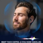 Wireless Earbuds, Bluetooth 5.4 Ear Buds, 32 EQs via App, 6D Bass Stereo | 4 ENC Noise Cancelling Mic, HiFi Stereo, 62 White Noise, Sleep/Game Mode, 40H Playback, IP7 Waterproof Sport, for Android iOS - Image 3