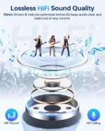 Wireless Earbuds Bluetooth 5.3 Ear Buds Headphones, 40Hrs Playback | Stereo Sound, LED Display, IPX7 Waterproof, Compact In-ear Earphones with Mic for Phone Tablet Laptop Sport, Blue - Image 7