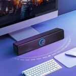 Computer Speakers Wired USB-Powered Sound-bar with Stereo Sound for PC Desktop Plug -n-Play 3.5mm Jack Computer Speakers for Desktop - Image 7