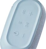 Small Rugged Bluetooth Wireless Speaker, Blue | Rugged Design, Wireless Connectivity, Portable, Blue Color - Image 4