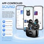 Wireless Earbuds, Bluetooth 5.4 Ear Buds, 32 EQs via App, 6D Bass Stereo | 4 ENC Noise Cancelling Mic, HiFi Stereo, 62 White Noise, Sleep/Game Mode, 40H Playback, IP7 Waterproof Sport, for Android iOS - Image 7