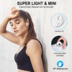 Wireless Earbuds, Bluetooth 5.4 Headphones, 50H Playtime in Ear Earphones | HiFi Stereo, 4 ENC Noise Cancelling Mics, LED Display, mini Fast Charging Case, Deep Bass, IP7 Waterproof for Android iOS - Image 5