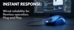 Wired USB Computer Mouse, Silent Click, Scroll Wheel, Plug and Play, for PC and Laptop - Image 2