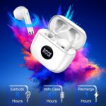 Wireless Bluetooth 5.4 Earbuds, LED Power Display Headphones, 6D Stereo | HiFi Stereo Earbuds, In-Ear Noise Cancelling Mic, 40H Playback Mini Case, IP7 Waterproof Sports Earphones, Android iOS - Image 7