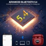 Wireless Earbuds, Bluetooth Headphone 5.4, LED Power Display Ear Buds | Bass Stereo, Bluetooth Earbuds, in-Ear Noise Cancelling Mic, Playback Mini Case, IP7 Waterproof Sport Earphones, Android iOS - Image 2