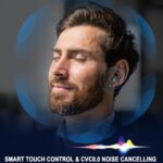 Wireless Earbuds, Bluetooth 5.4 Ear Buds LED Power Display Headphones Bass Stereo, Bluetooth Earbuds in-Ear Noise Cancelling Mic, 40H Playback Mini Case IP7 Waterproof Sports Earphones for Android iOS - Image 2