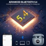Wireless Earbuds, Bluetooth 5.4 Ear Buds, LED Power Display, 6D Bass Stereo | 4 ENC Noise Cancelling Mic, HiFi Stereo, In-Ear Headphones, 40H Playback Mini Case, IP7 Waterproof Sports, for Android iOS - Image 3