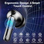 Wireless Earbuds, 2026 Bluetooth 5.4 Headphones HiFi Stereo 50H In Ear Buds | HiFi Stereo, Deep Bass with ENC Noise Cancelling Mics, IP7 Waterproof Wireless Earphones with LED Display, Fast Charging Case - Image 6
